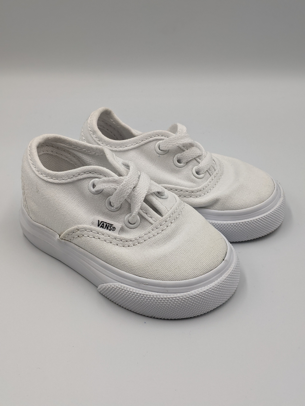 Baby lace up Vans size 3.5